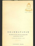 Dhammapadam - Buddhistická sbírka průpovědí správného života - náhled