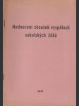 Hodnocení zkoušek vyspělosti sokolských žáků - náhled