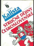 Stručné dějiny československé - náhled