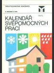 Kalendář svépomocných prací - náhled