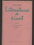 Literatura a život - Studie o naší současné próze - náhled