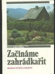 Začínáme zahrádkařit - náhled