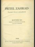 Přítel zahrad - Časopis svazu zahrádkářů, roč. XII. - náhled