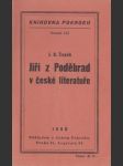 Jiří z Poděbrad v české literatuře - náhled