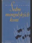 Sedm mongolských koní - náhled