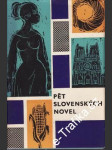 Pět slovenských novel - náhled