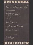 Reflexionen oder Sentenzen und moralische Maximen - náhled