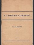 T.G.Masaryk a komunisté - náhled