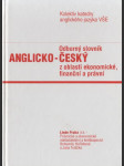 Odborný slovník anglicko-český z oblasti ekonomické, finanční a právní - náhled