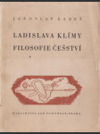 Ladislava Klímy filosofie češství - náhled