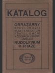 Katalog obrazárny v Domě umělců Rudolfinum v Praze - náhled