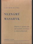 Neznámý Masaryk - náhled