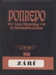 Kino Ponrepo, program září 1978 - náhled