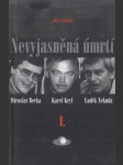 Nevyjasněná úmrtí - náhled