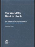 The World We Want to Live In - náhled