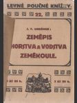 II. Zeměpis horstva a vodstva zeměkoule - náhled