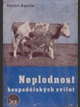 Neplodnost hospodářských zvířat - náhled