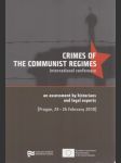 Crimes of the Communist Regimes - náhled