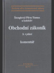 Obchodní zákoník 3. vydání - náhled