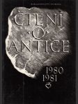 1800 let římského nápisu v Trenčíně / Život Pompejí / Antika a dnešek / Antická řemesla (Čtení o Antice 1980/1981) - náhled