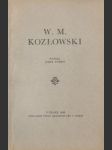 W.M. Kozlowski - náhled