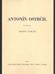 Antonín Ostrčil - náhled