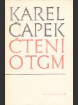 Čtení o tgm - náhled