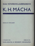 K.H.Mácha - náhled