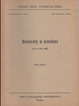 Besedy o umění - náhled