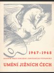 Umění jižních čech 1947-1948 - náhled