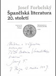 Španělská literatura 20. století - náhled