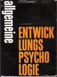 Allgemeine Entwicklungs-psychologie - náhled