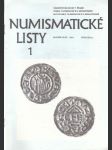 Numismatické listy 1/1991 - náhled