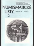 Numismatické listy 2/1991 - náhled