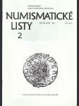 Numismatické listy 2/1993 - náhled