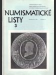 Numismatické listy 3/1987 - náhled