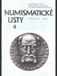 Numismatické listy 4/1992 - náhled