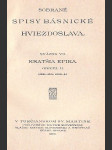 Hviezdoslavové sebrané spisy básnické.7. - náhled