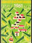 Kalendář družstevní vesnice 1961 - náhled