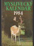 Myslivecký kalendář 1984 - náhled