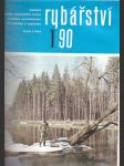 Rybářství - soubor časopisů 1. 1990 - 12. 1991 svázané jako kniha v kůži. - náhled