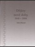 Dějiny nové doby 1848 - 2008 - náhled