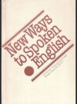 New Ways to Spoken English - náhled