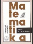 Matematika pro gymnázia - Analytická geometrie - náhled