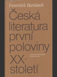 Česká literatura první poloviny XX. století - náhled