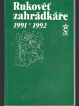 Rukověť zahrádkáře 1991-1992 - náhled