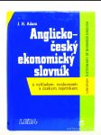 Anglicko-český ekonomický slovník s výkladem, výslovností a českým rejstříkem - náhled