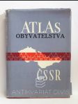Atlas obyvatelstva ČSSR - náhled