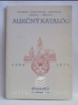 Aukčný katalóg 1328-1978: 22. Október 1978, Kremnica - Slovenská numizmatická spoločnosť, pobočka Kremnica - náhled