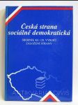 Česká strana sociálně demokratická: Sborník ke 120. výročí založení strany - náhled